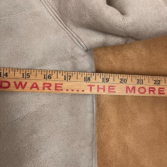 Vintage PEPCO Shearling Sheepskin Pennylane Fur Leather Coat S Made in Turkey - Picture 16 of 16